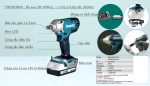 Máy vặn ốc dùng Pin Makita TW202D001 (18V, 2AH) - Ảnh 2