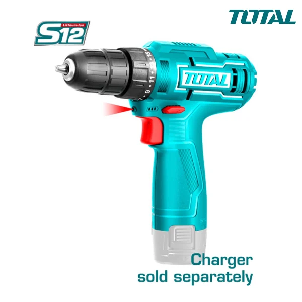 Máy khoan pin TOTAL TDLI12428 (12V, Chưa Pin & Sạc)