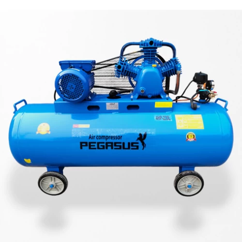 Máy nén khí dây đai PEGASUS TM-W-0.36/12.5-230L (380V, 230 Lít, 4HP)