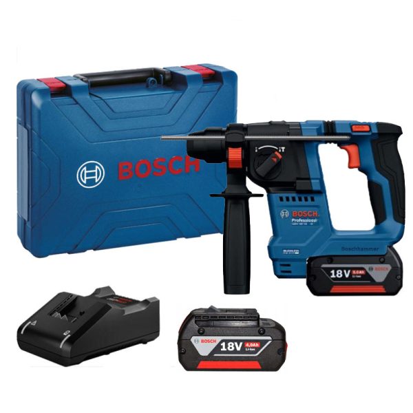 Máy khoan đa năng bằng Pin Bosch GBH 18V-18 (18V, 2 Pin 4Ah)