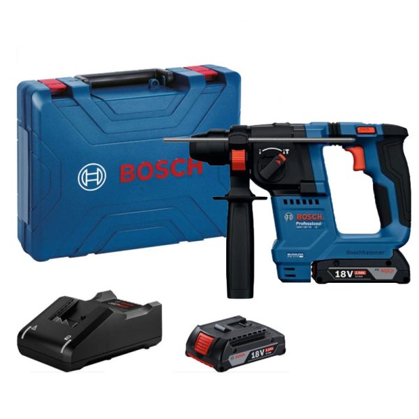 Máy khoan động lực bằng Pin Bosch GBH 18V-18 (18V, 2 Pin 2Ah)