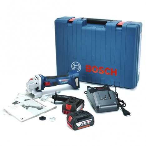 Máy mài góc bằng Pin Bosch GWS 180-LI (100mm, 2 Pin 4AH)