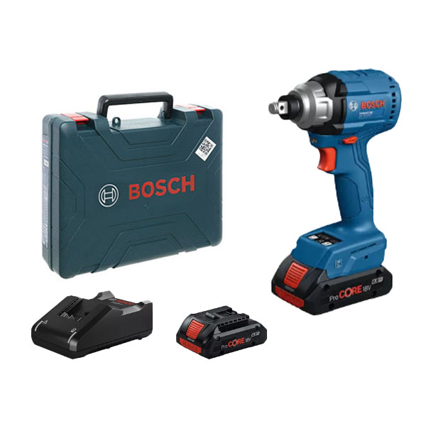 Máy siết bu loong bằng Pin Bosch IDS 18V-200 T (18V, 2 Pin 4AH)