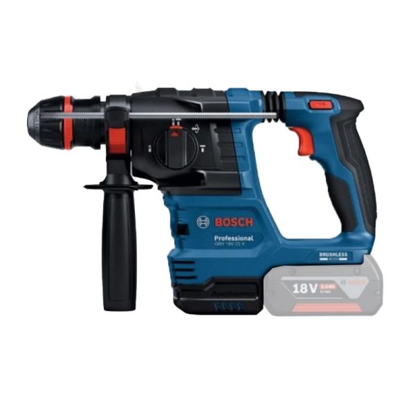 Thân máy khoan động lực bằng Pin Bosch GBH 18V-22 X (Chưa Pin & Sạc)