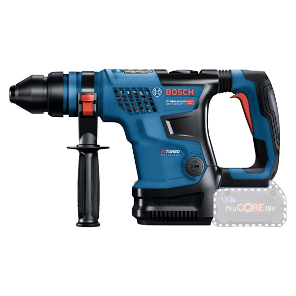 Thân máy khoan động lực chuyên nghiệp Bosch GBH 18V-34 CF (Chưa Pin & Sạc)