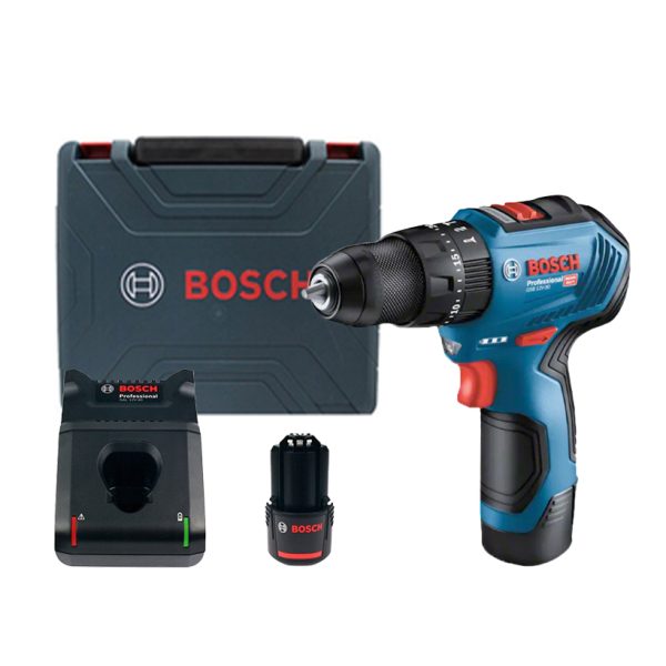 Máy khoan động lực chạy bằng pin Bosch GSB 12V-30 (12V, 2AH)