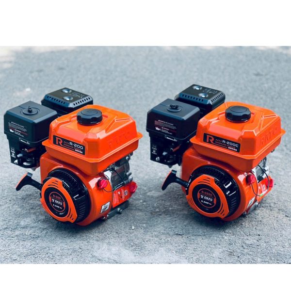 Động cơ nổ chạy xăng RATO R-200 (6.5HP, Tua nhanh - Cốt thẳng)